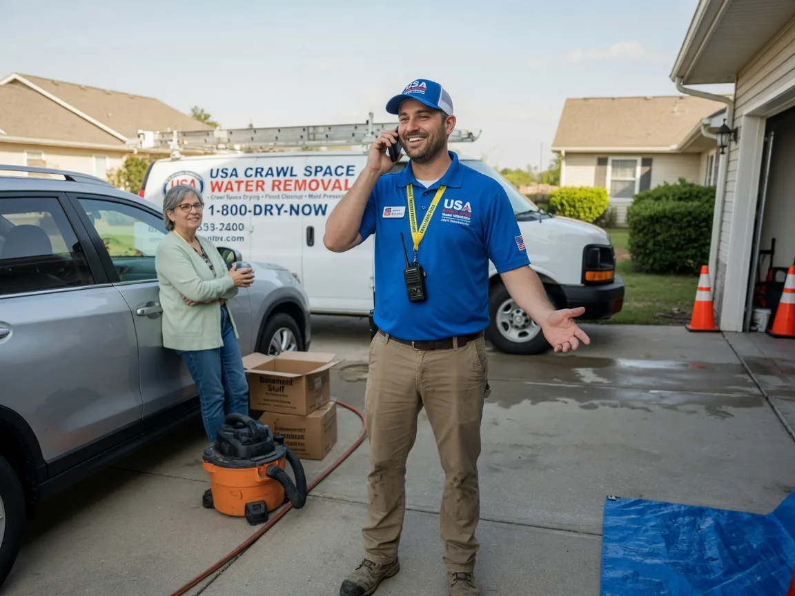 Crawl Space Water Removal Coffeeville, MS FAQs